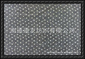 棉麻粘色织吊印面料 