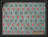 Cutting mot yarn-dyed fabric