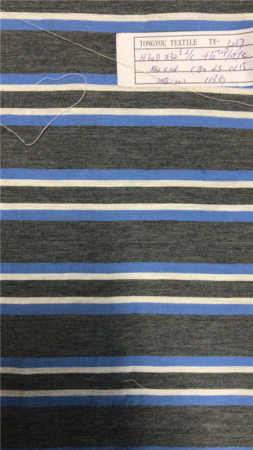 Monofilament cotton dyed fabric