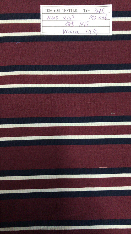 Monofilament cotton dyed fabric